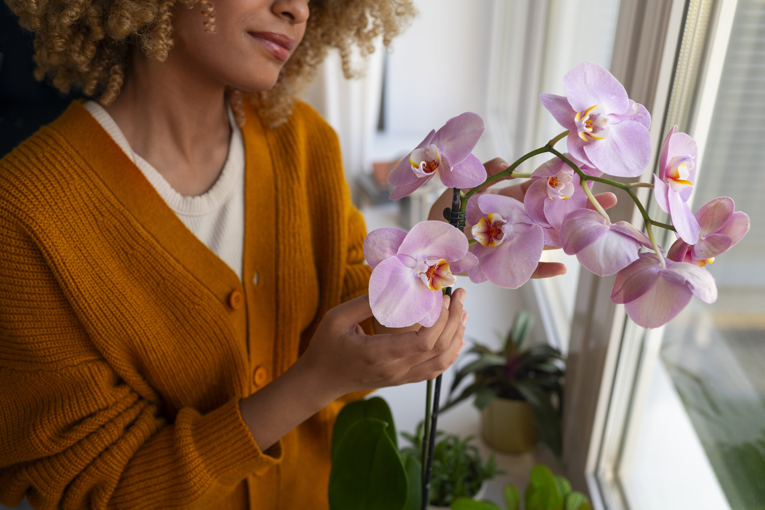 Sorprende a mamá hoy 🌸 Orquídeas listas para entrega